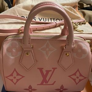 Speedy Bandoulière 20 in Pink